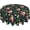 Christmas1, variant on Merry Christmas Cute Tablecloth Round 60 Inch Table Cloth Cover Mat Holiday Party Decoration for Dining Room Home Kitchen Picnic