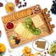 thumbnail image 3 of Tablero De Queso De Madera Con Conjunto De Cuchillos De Acero Inoxidable Para Familia De Mujeres, 3 of 9