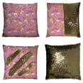 thumbnail image 1 of EREHome unicorns and rainbows Pillow Case Home Decor Cushion Cover 18x18 Inch, 1 of 2