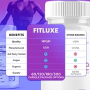 FitLuxe Advanced Formula Pills Supporting Energy and Healthy Lifestyle Fit Luxe 180 Capsules