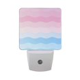 thumbnail image 6 of Yayeee LED Night Light for The Home Plug in With Light Sensors 2 Pack, Light Pink Stripes, 6 of 6