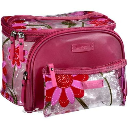 Modella: With Imitation Leather Trim & Body Cosmetic Organizer Kit
