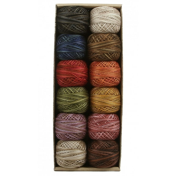 Valdani Pearl Cotton Ball Size 5 46yd Vintage Hues