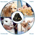 thumbnail image 4 of Dog Paw Prints Soft Cat Dog Recovery Collar Adjustable Cat Cone Wound Healing Protective After Surgery for Cats, 4 of 7