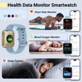 thumbnail image 4 of Reloj inteligente Quican con Alexa, monitor de salud y sueño, 4 of 9
