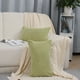 thumbnail image 5 of Funda de Almohada uxcell Vintage Pana Verde claro 12 x 18, 5 of 9
