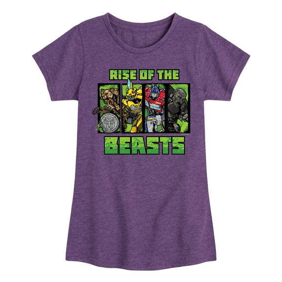 Transformers - Rise Of The Beasts - Girls Fitted Short Sleeve T-Shirt