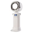 thumbnail image 2 of CQCYD Handheld Refrigeration Fan, Ice Charge Cooling Blower, High Speed Turbine Digital Display, Portable Mini Cooler with Base for Outdoor Travel and Daily Refresh, 2 of 7