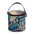 thumbnail image 2 of Wholesale Blue Geometric Wool Storage Bucket Bag - Compact, Portable Crochet Tool Organizer for Home Use, Direct from Manufacturer, Durable Material, Easy Access Design for Domestic & International, 2 of 6