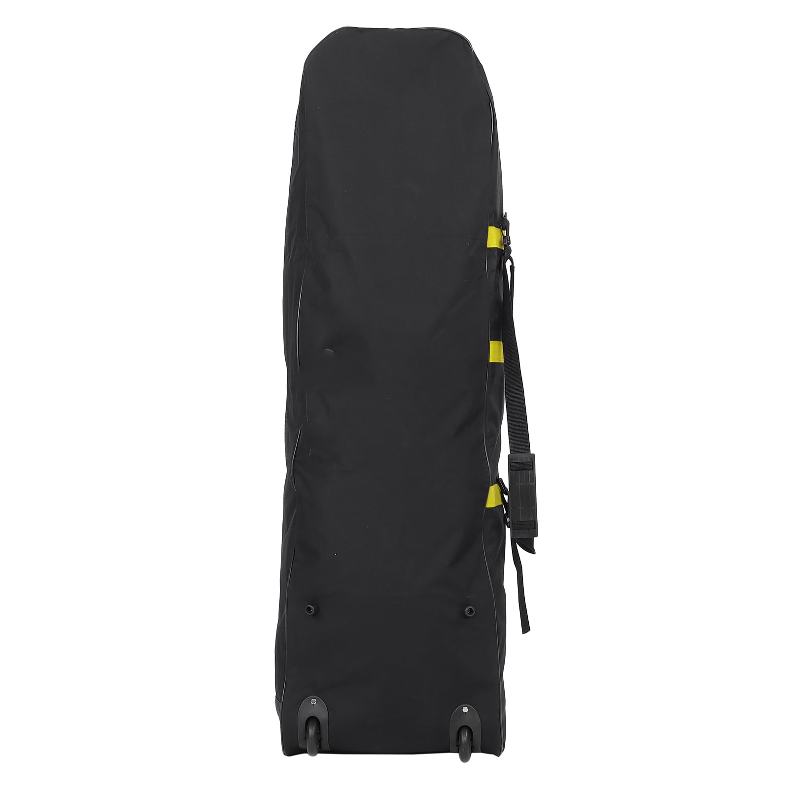 BIMZUC Foldable Golf Travel Bag with Wheels, 600D Oxford Club Case Cover, Yellow (19.6 inches / 50 cm)