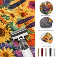 thumbnail image 5 of Small Round Rug 3Ft, Colorful Flowers Non-Slip Washable Circle Rugs Carpet, Farmhouse Sunflower Daisy Indoor Outdoor Rug Floor Mats Throw Runner for Bedroom Living Room Bathroom, 5 of 8