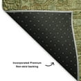 thumbnail image 5 of Addison Rugs Mayfield Premium Machine Washable Traditional Border Aloe Runner Rug, 2'3" x 7'6", 5 of 6