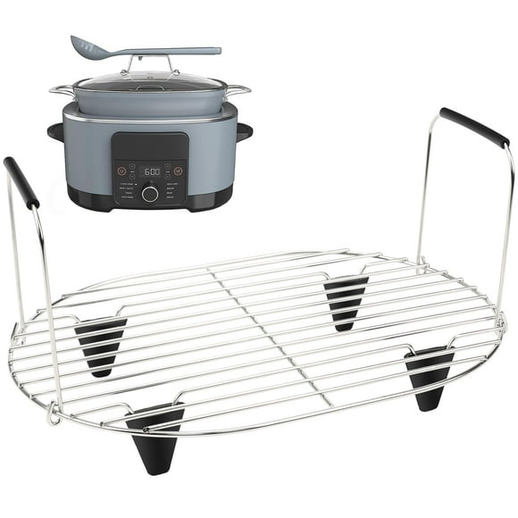 Rejilla para asar y vaporera BYKITCHEN para Ninja Foodi de 8,5 cuartos