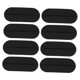 thumbnail image 5 of HAMPPLIES 8Ud Almohadillas Para De Brasier Negras De Silicona Antideslizantes Reutilizables, 5 of 8