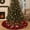 4#, variant on CaiYueKe Christmas Xmas Snowflake Buffalo Check Red Black and White Plaid 35.4 Inch Christmas Tree Skirt Carpet Mat Funny Party Decor Supplies for Xmas Decorations Occasion Ornament