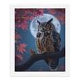 thumbnail image 5 of Paint By Numbers Kit for Adults Beginner - DIY Owl And Bird Under Moonlight Canvas Painting Kits for Adults, Frameless Paint By Number for Adults for Home Wall Decor 16x20 Inch, 5 of 7