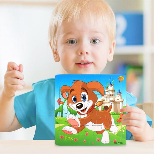 Wooden Puzzle Puzzle Toys For Children And Infants Early Education Puzzle