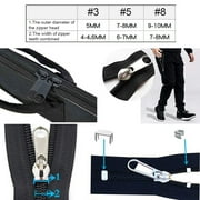 85pcs Zipper Repair Kit, EEEkit Zipper Replacement Kit with Sliders, Stoppers, Install Plier