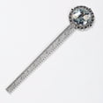 thumbnail image 2 of Chinchilla Vintage Silver Lace-Edged Bookmark: a Delightful Gift for Book Lovers and Readers, 2 of 5