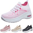 thumbnail image 4 of AUDeals Women's Wide Toe Box Shoes, Extra Wide Air Cushion Sneakers with Lightweight Breathable Comfort for Gym and Training (White, 8), 4 of 5