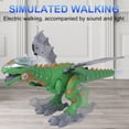 thumbnail image 2 of PVCS Children's Electric Dinosaur Light Concert Walk Will Be Called Mechanical Dinosaur Model Toy With Spray Effect Gift for Kids, 2 of 4