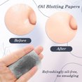 thumbnail image 3 of EKIND Oil Blotting Papers Make Up Pads for Face Shine Control Men Women, with Control Smooth Cover Box Portable Oil Absorbing Tissues for Oily Skin(300 Sheets,Black), 3 of 6