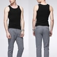 thumbnail image 2 of MYG Mens Vests Tank Top Gym Muscle Summer Training Plain Sleeveless T Shirt, 2 of 8