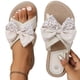thumbnail image 4 of Plantillas para los Pies Planos de la Moda Floral Arco Redondo Del Dedo Del Pie Abierto Zapatillas Planas, Diapositivas Al Aire Libre de Interiores Informales, 4 of 8