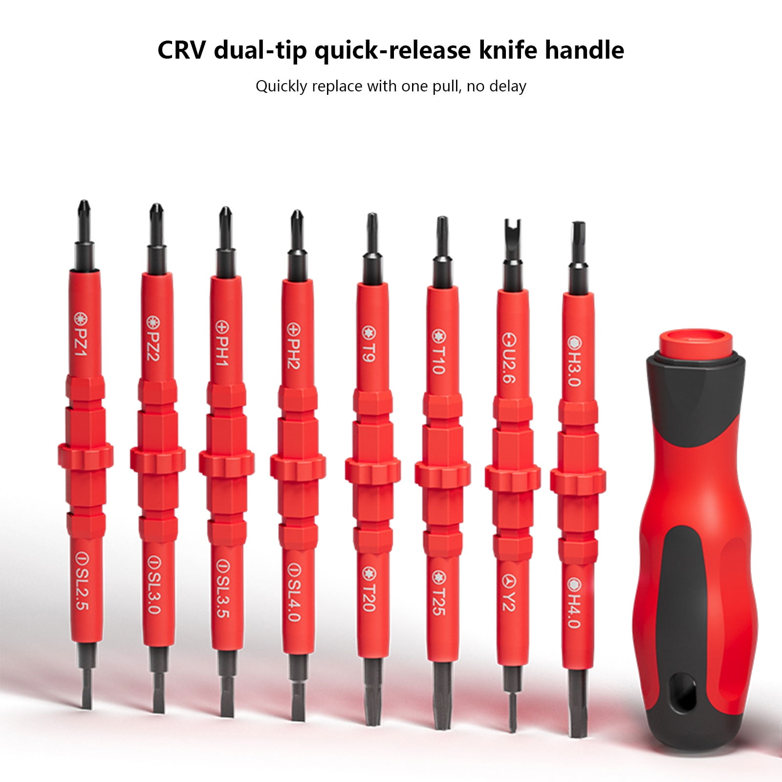 Alloy Steel 18-Piece Multitool with Anti-Slip Grip & Compact Storage for Electronics & Home Maintenance