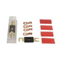 thumbnail image 1 of ANL Fuse Holder, 100/300A ANL Fuse Holder Set With Copper Terminal Lugs Insulators 0/4/8 Gauge  PC Plastic + Copper Fuse Block  For Car Player, 1 of 8