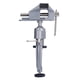 thumbnail image 1 of Tornillo de banco universal de aleación de aluminio, giratorio 360°, pequeño y estable, para carpintería y jardín, 1 of 15