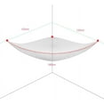 thumbnail image 2 of Hamac Filet pour Jouets, Sac Organisateur Suspendu pour Jouets Filet de Rangement Filet de Rangement pour Jouets Chambre d'Enfant Oursons (Blanc), 2 of 5