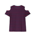 thumbnail image 3 of Aofany Toddler Girl Tops 3-12T Crew Neck Short Sleeve T Shirts Print Fashion Casual Oversized Tops Summer Clothes for Girls, 3 of 4