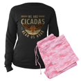 thumbnail image 5 of CafePress - Cicadas We Are Cicadas Hear Us Roar Flying Insects - Women's Long Sleeve Dark Pajamas, 5 of 7