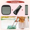thumbnail image 5 of Uxcell Luggage Handle Wrap [4PCS] - Neoprene Luggage Identifiers for Suitcases & Travel Accessories Grey, 5 of 6