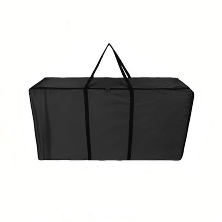 Hay Bale Storage Bag- Horse Hay Bag Black Heavy Duty for Horse Goats Storage Container Feeding Supplies for Feed Trailer 110*40*60cm