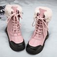 thumbnail image 3 of Winter Snow Boots for Women Water Resistant Full Warm Boots Outdoor Mid-Calf Non-Slip Winter Shoes, 3 of 7
