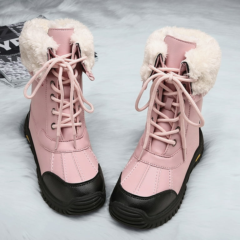 Light pink shop snow boots
