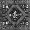 thumbnail image 1 of Ahgly Company Indoor Square Persian Gray Traditional Area Rugs, 4' Square, 1 of 1
