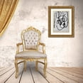 thumbnail image 3 of Urban Road 25x32 Gold Ornate Wood Framed with Double Matting Museum Art Print Titled - Duality II, 3 of 4