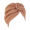 thumbnail image 2 of Turbante Nudo Estilo Simple Qarigey Caqui, 2 of 6