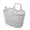 Grey 1PCS, variant on Portable Shower Box Tote Bag Flexible Plastic Storage With Handle For Bathroom Pantry Kitchen Gray