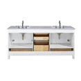thumbnail image 4 of Maklaine 72" Double Vanity in White, 4 of 9