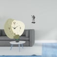 thumbnail image 2 of Reloj de pared silencioso, decorativo nórdico, de resina, para escritorio, estatua de caballero, artesanía, coleccionable, para escritorio de oficina,, 2 of 8