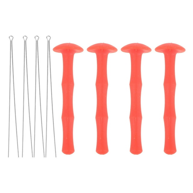 Miangastore 4 Sets Archery Finger Guards Arrow Finger Protective Guard Bowstring Finger Tab Finger Protectors Arrow Supply archery finger guard