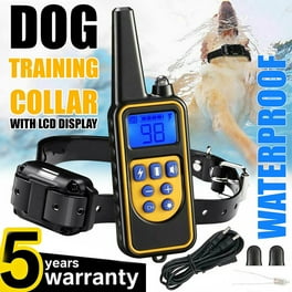 HAIKUADAY Electric Shock Collar for Dogs 3300FT IPX7 Waterproof Training Rechargeable E Collar with Remote Control Beep 1 8 Vibration 1 16 and Safe Shock 1 99 Modes for Small Medium Large Dogs Walmart...