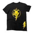thumbnail image 1 of Playera para Hombre de PokÃ©mon, Pikachu! 025, Negro, Talla EG, 1 of 3