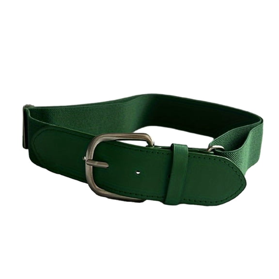 Fvsianol Adjustable Elastic Sports Belt Softball Belt with Alloy Buckle Youth Baseball Belt Elastic Material Adjustable Length Baseball Waistband for Boys Girls Sports Accessory