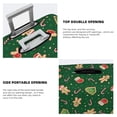 thumbnail image 3 of Fotbe green Christmas Element Funda Protectora para Equipaje, Antirrayones y Resistente a la Suciedad, Compatible con Maletas de 18 a 32 Pulgadas-Medium, 3 of 7