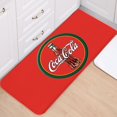 thumbnail image 1 of Coke Coca Cola Rug Mat Floor Door Home Flannel entrance carpet, 1 of 1